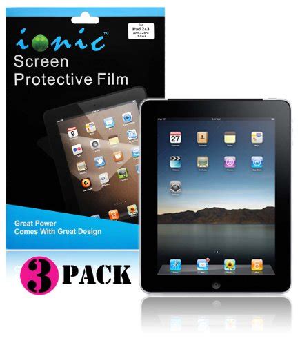 $> IONIC Screen Protector Film MATTE (Anti-Glare) for Apple iPad 2 ...