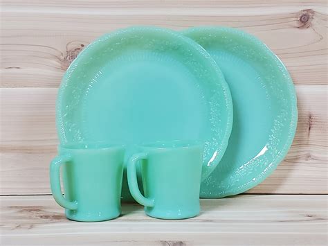 Vtg Jadeite Dishes To Buy As Separates Or Sets Anchor Hocking Etsy