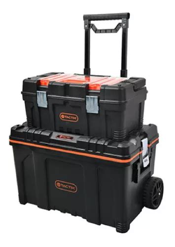 Caja Herramientas Carro Tactix Organizador Con Ruedas En Color