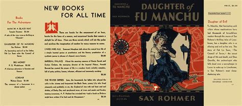 Daughter Of Fu Manchu Sax Rohmer