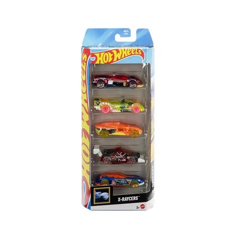 Set 5 Masinute Hot Wheels X Raycers JBJ74 Noriel