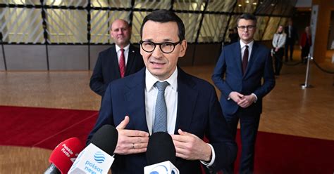 Mateusz Morawiecki Powinien Zrezygnowa Z Tworzenia Rz Du Sonda