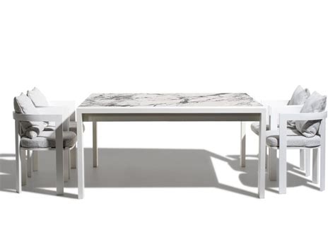 ARGO ALU Rectangular Garden Table By Talenti Design Palomba Serafini