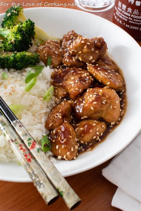 Easy Sesame Chicken For The Love Of Cooking