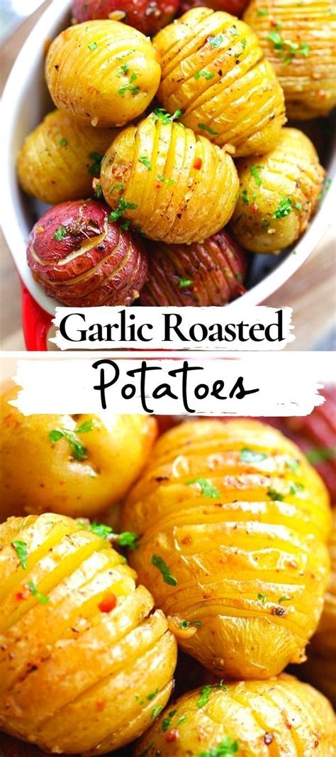 Garlic Roasted Potatoes Oven Roasted Potatoes Rasa Malaysia