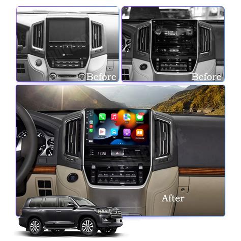 Navigatie Gps Pentru Toyota Land Cruiser 2016 2017 2018 Carplay Android