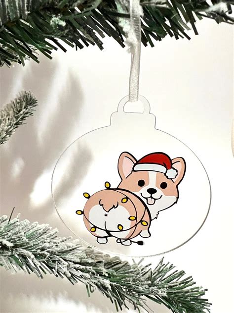 Corgi Ornament Christmas Ornament Corgi Christmas Ornament - Etsy