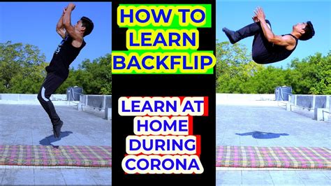 HOW TO LEARN BACKFLIP AT HOME - YouTube