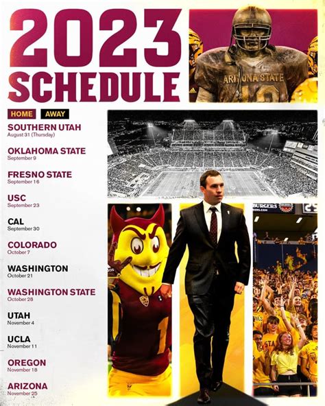 Asu S 2023 Football Schedule R Thesundevils