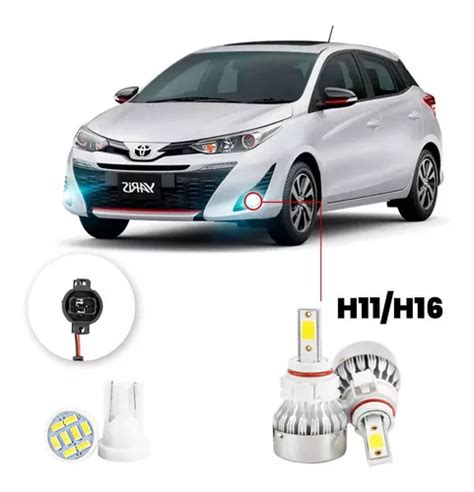 Lampada Farol Milha Led Toyota Yaris A Lm Mercadolivre