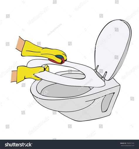 Washroom Cleaning Poster Images Stock Photos Vectors Shutterstock