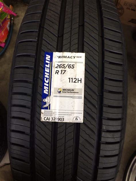 265 65R17 H T Michelin Primacy SUV Savers Tire Supply