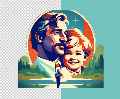 Premium PSD Happy Fathers Day Poster Designs And Fathers Day Icon