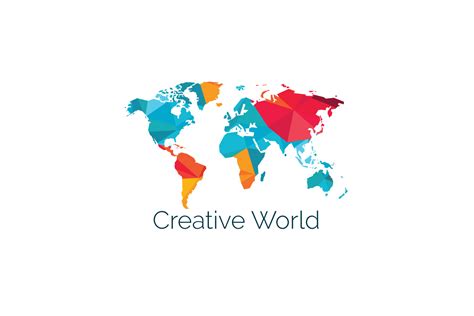 Creative World Map Vector Design