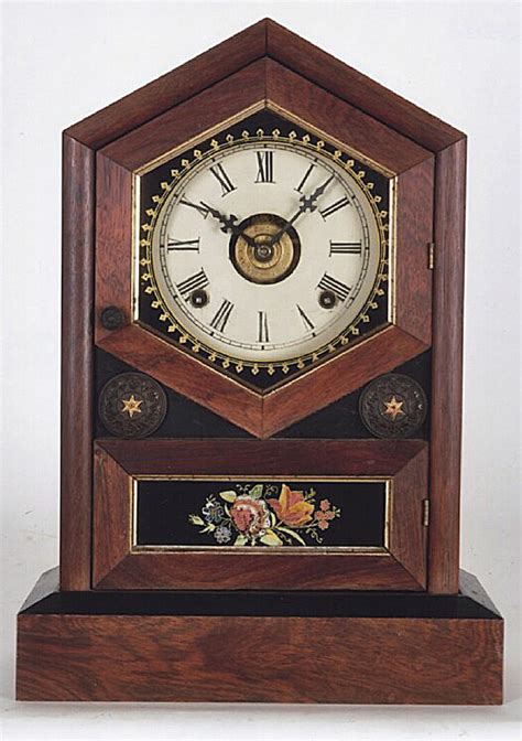 Chauncey Jerome Of New Haven Connecticut Mantel Clock 212112