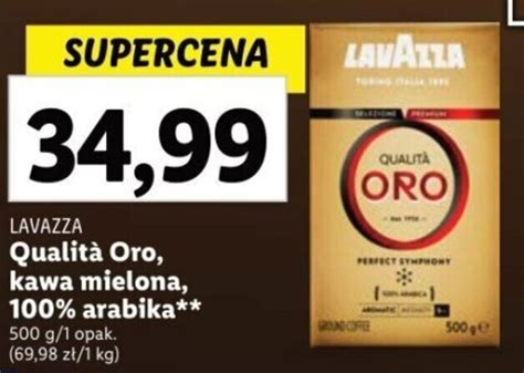 Promocja Lavazza Qualit Oro Kawa Mielona Arabika G W Lidl