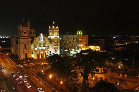 Catedral Y Parque Central De San Pedro Sula Honduras De N Flickr