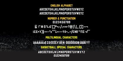 Basketball Font | Webfont & Desktop | MyFonts