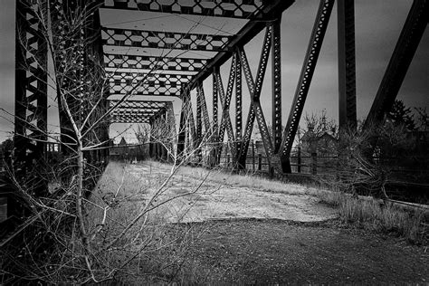 Old Abandoned Railroad Bridge | Stock image | Colourbox