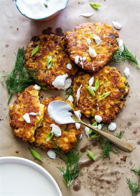 Classic Cheesy Corn Fritters