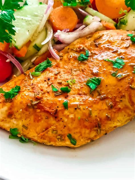 Easy Baked Thin Sliced Chicken Breasts Boneless Go Healthy Ever After