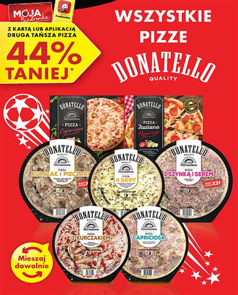 Promocja Donatello Wszystkie Pizze W Biedronka