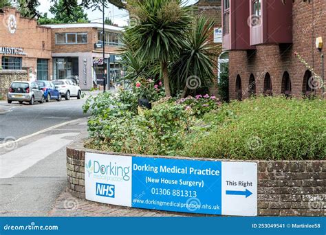 Nhs Primary Care Doctors Surgery Sign And Logo Editorial Photo Image