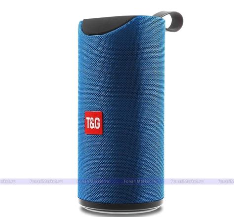 Портативная колонка T&G TG-113 (Синяя) — НЕДОРОГО купить Bluetooth-колонку