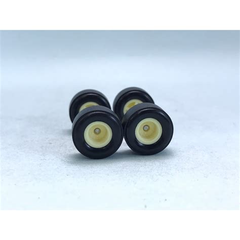 Z146 Hot Wheels Rubber Wheels Tayar Getah Drag Deep Dish Yellow 13