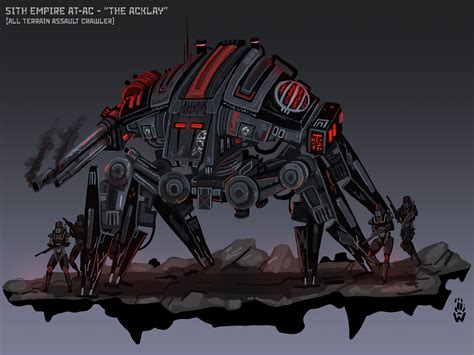 AT-AC Sith walker concept - oc : r/swtor