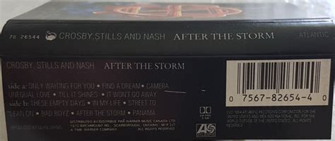 Crosby Stills Nash After The Storm Cassette Discogs