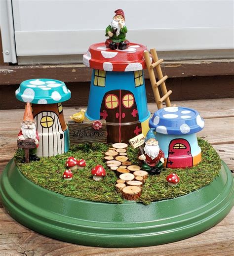 Fairy Garden Pots Fairy Garden Crafts Fairy Garden Houses Flower Pot