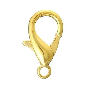 Lobster Clasp Gold Plated Large Lobster Claw Clasps Mm X Mm