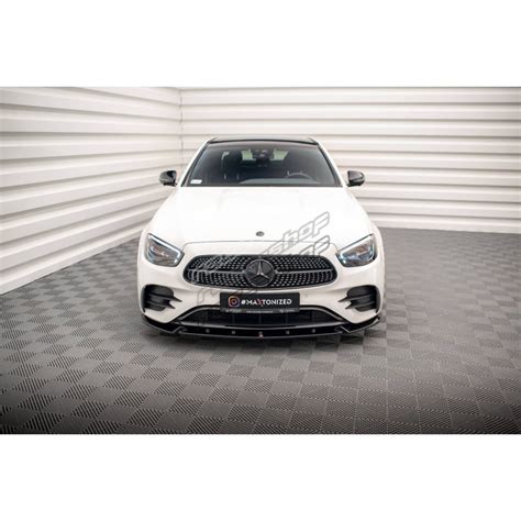 Front Splitter V2 Mercedes Benz E Amg Line W213 Facelift Races