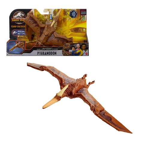 Boneco Dinossauro Com Som Pteranodon Ruge E Ataca Jurassic World Gvh67 Shopee Brasil