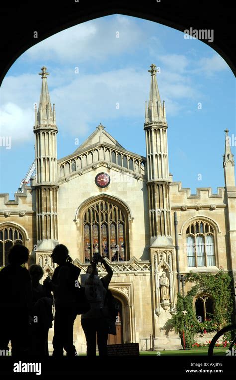 Corpus Christi College chapel in Cambridge, UK Stock Photo - Alamy