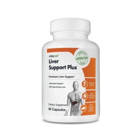 Vitapost Liver Support Plus Supplement Support A Healthy Liver 60 Capsules 60 Capsules Food 4