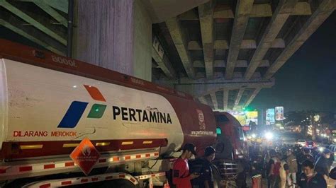 Terkuak Kronologi Kecelakaan Maut Truk Tangki Pertamina Di Cibubur