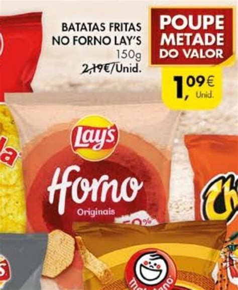 Promo O Batatas Fritas No Forno Lay S G Em Pingo Doce