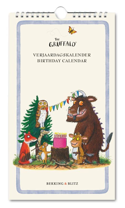 The Gruffalo Verjaardagskalender Kopen Bestel Hem Hier Snel Online