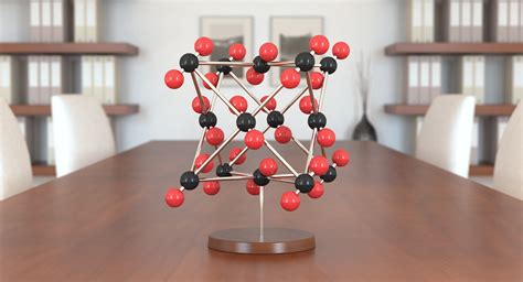 3d Molecular Carbon Dioxide Model