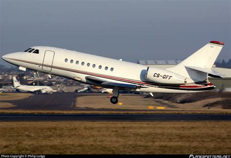 CS DFF NetJets Europe Dassault Falcon 2000EX Photo By Philip Lodge ID