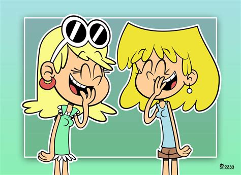 Commission Leni And Lori Laughing By Sp2233 On Deviantart