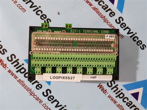 Loop1x5s27 S27 1 Terminal Card Atlas Shipcare Services