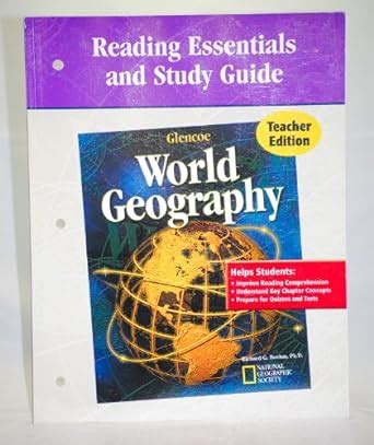 World Geography Reading Essentials And Study Guide Teacher Edition