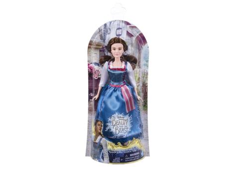 Boneca Princesas Disney A Bela E A Fera Vestido Vilarejo Hasbro Em