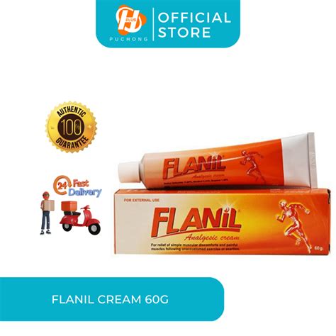 Flanil Cream Analgesic Gm Gm Shopee Malaysia