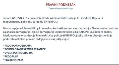 MUP Upozorenje o zlonamjernoj elektroničkoj pošti Novi radio Zadar