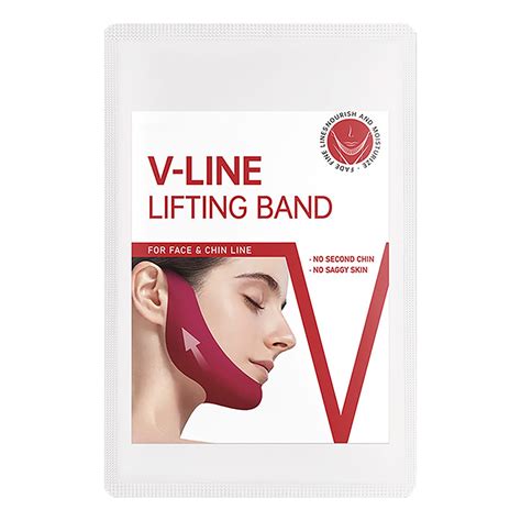 Double Chin Reducer V Line Shaping Face Toning Hydrogel Collagen With And Neck Lift Tape Face