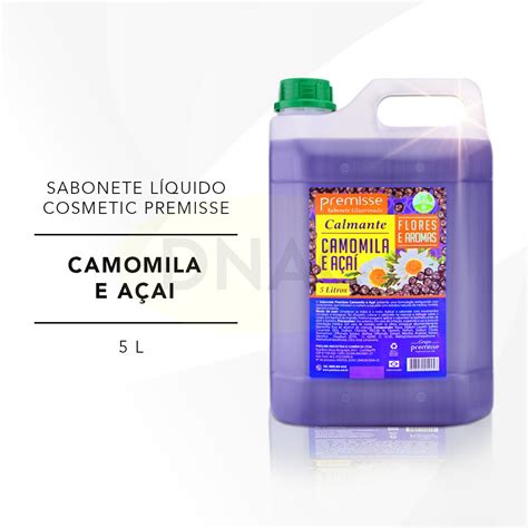 Sabonete Líquido Glicerinado Camomila e Açaí 5L DNAC